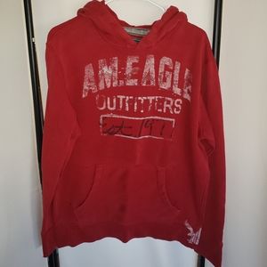 American Eagle Distressed Hoodie